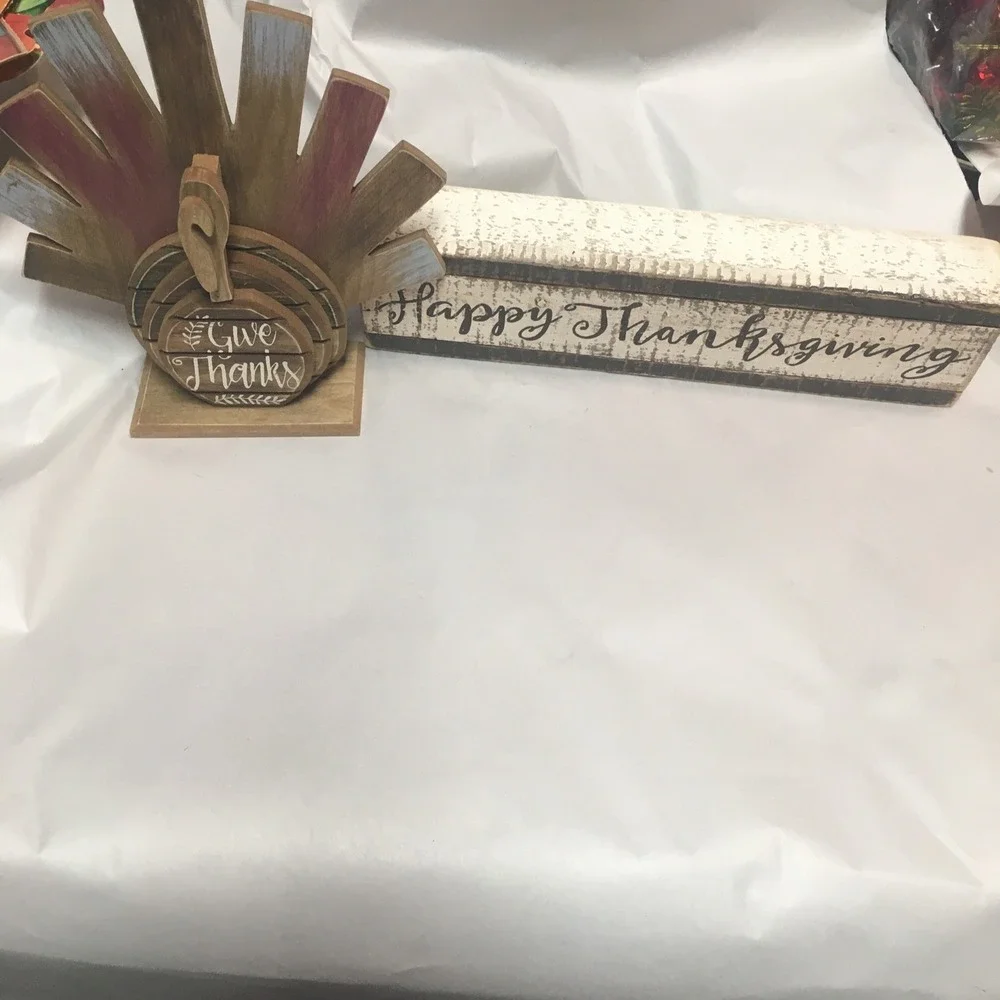N/A thanksgiving wooden